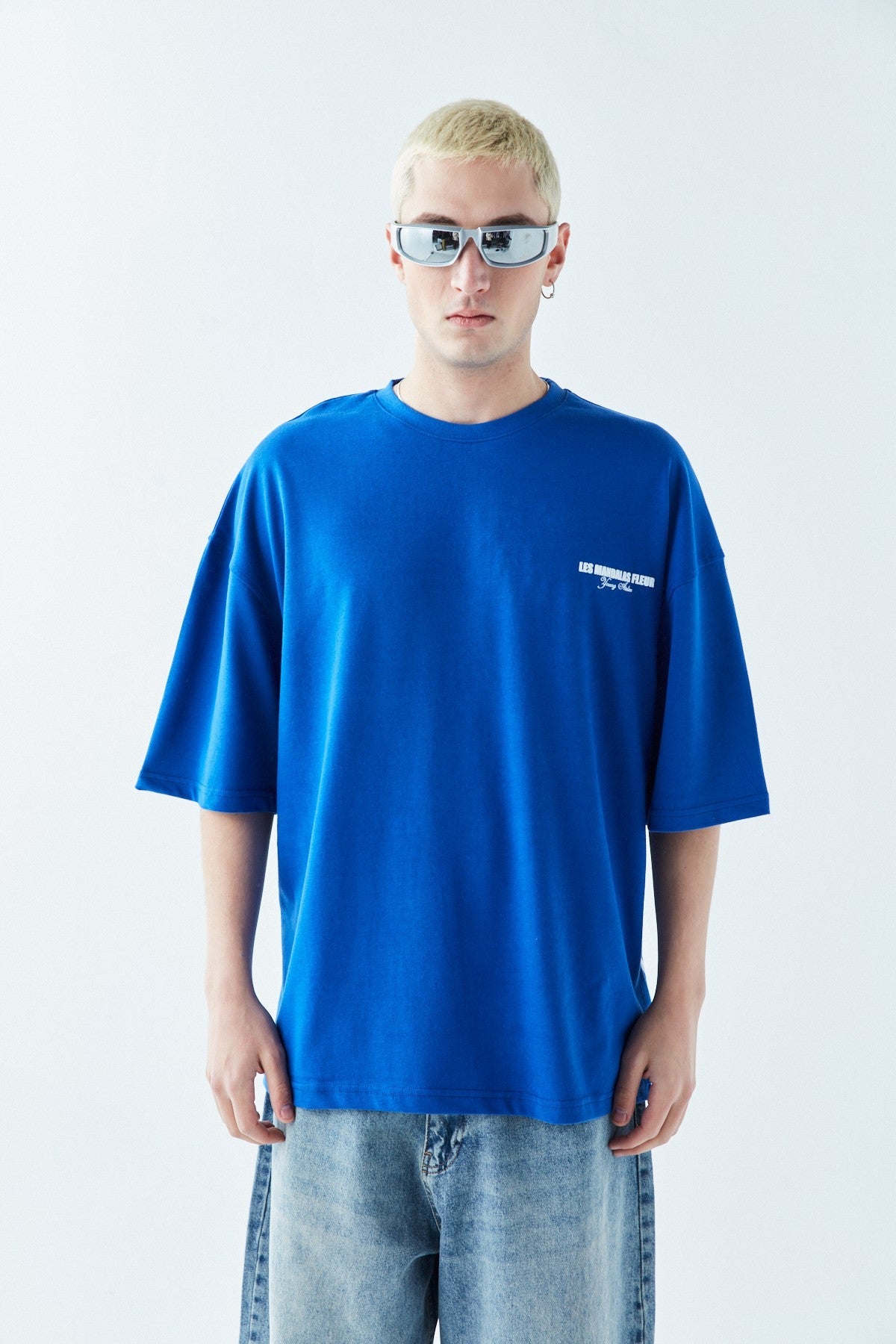 Les Mandalas Back-Printed Oversized T-Shirt