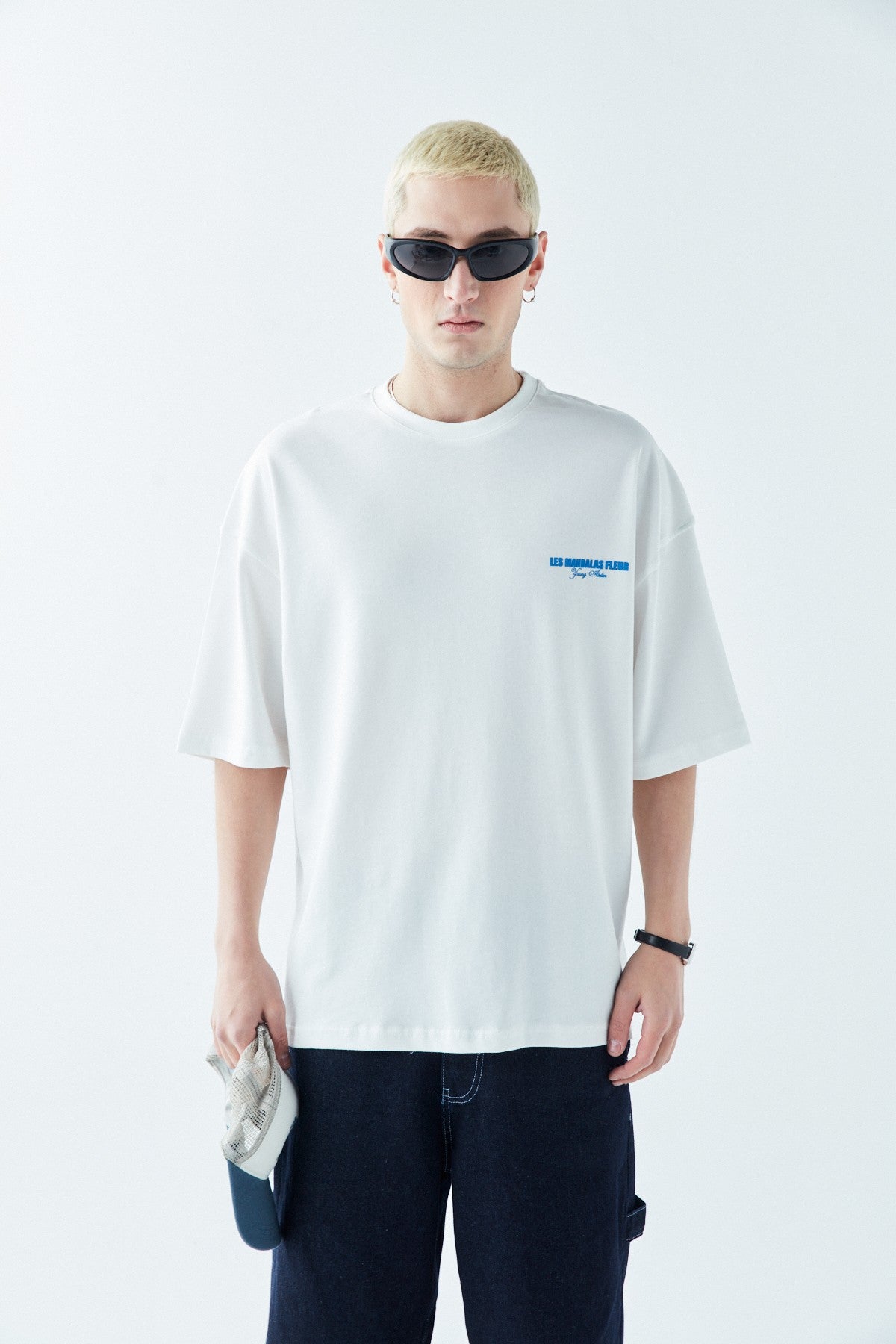 Les Mandalas Back-Printed Oversized T-Shirt