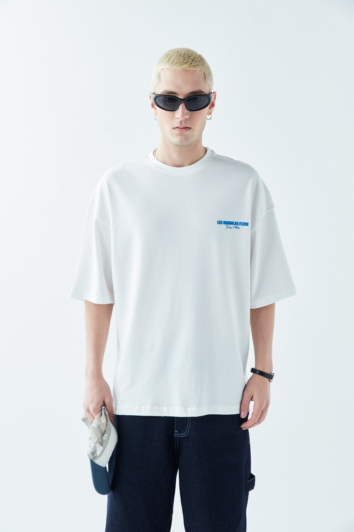 Les Mandalas Back-Printed Oversized T-Shirt