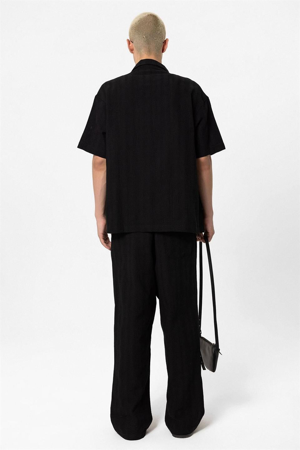Basic Top and Bottom Shirt Set