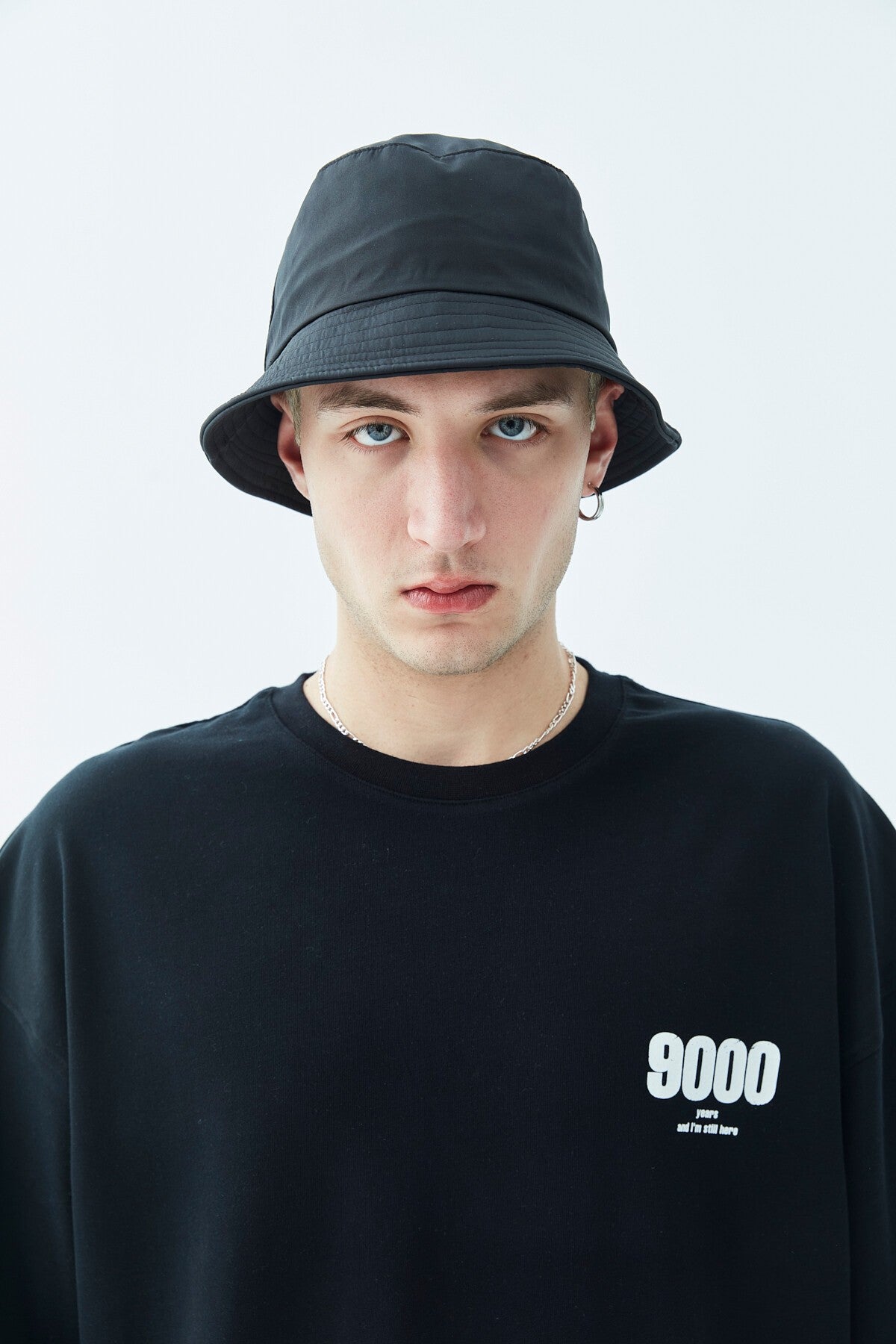 9000 Printed Oversized T-Shirt - Ecru