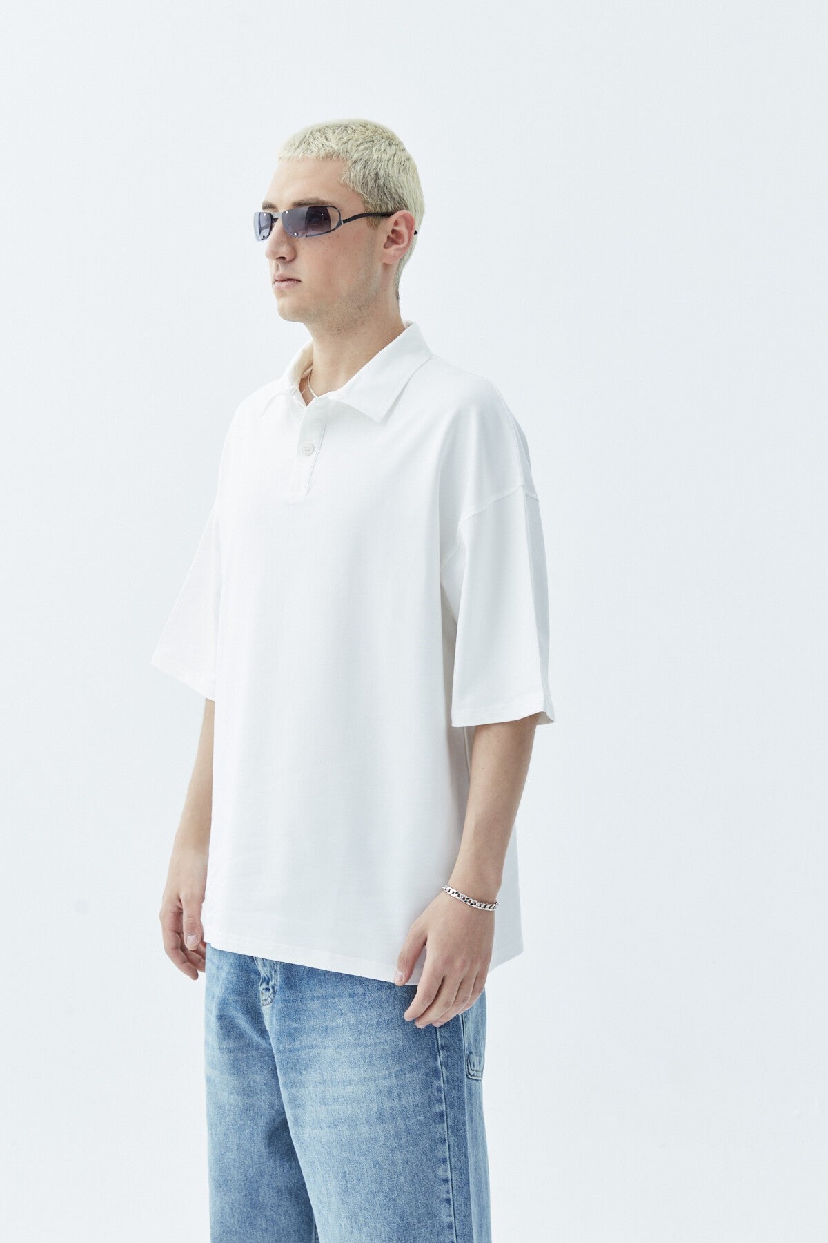 Oversized Polo Shirt