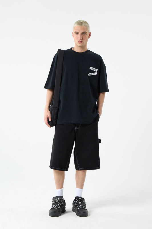 Oversized T-Shirt with Back Print