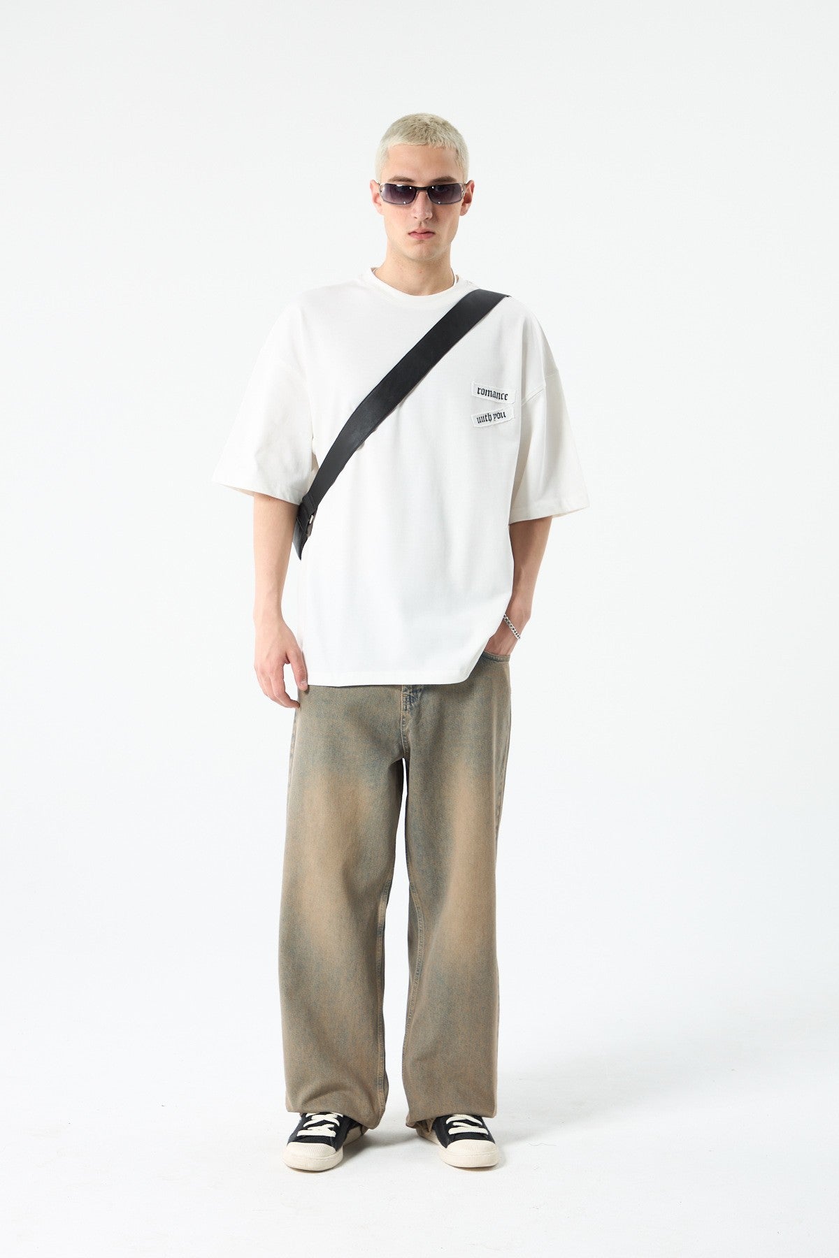 Oversized T-Shirt with Back Print