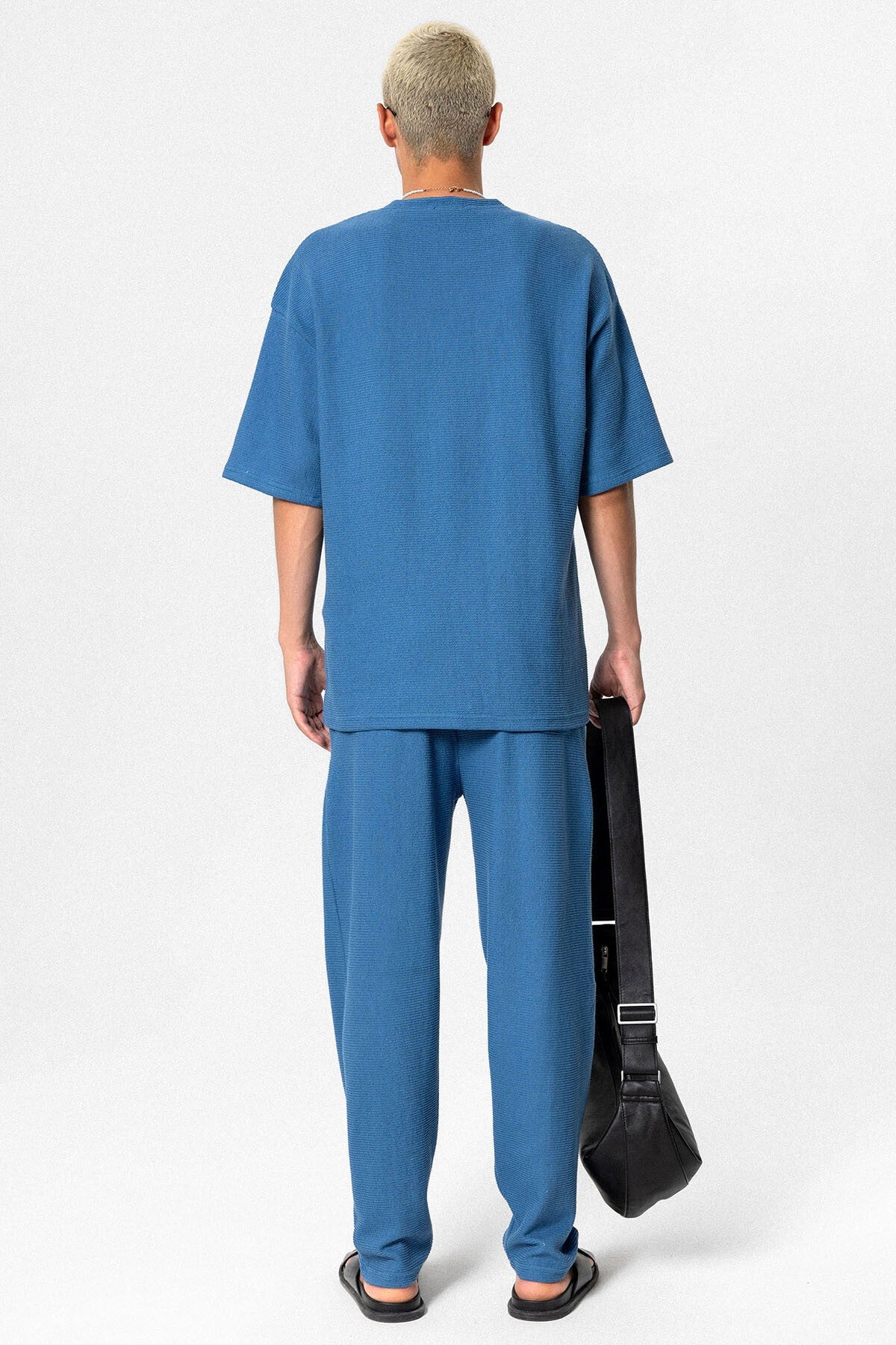Oversized Basic Knit Sweatsuit Set