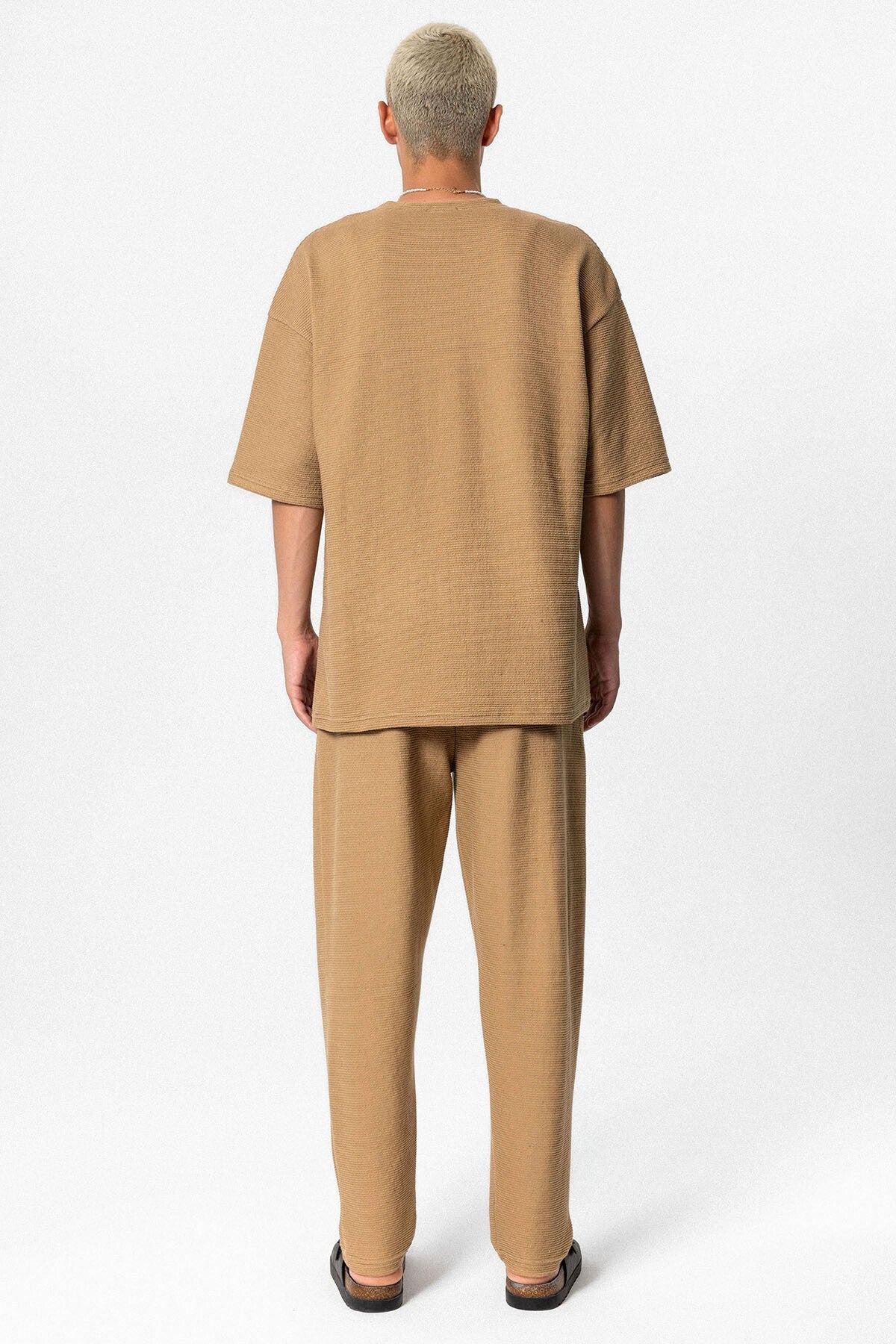 Oversized Basic Knit Sweatsuit Set