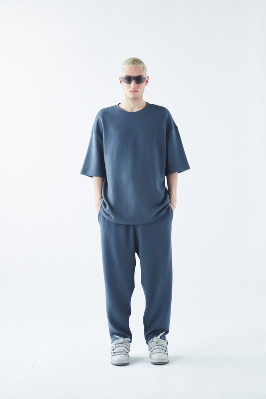Oversized Basic Knit Sweatsuit Set