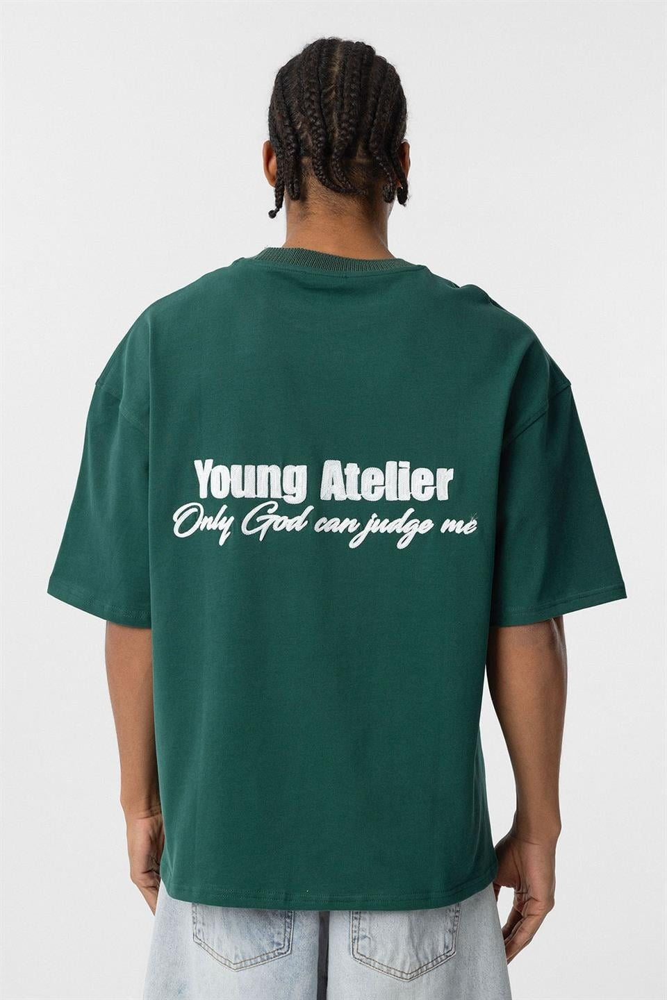 Oversized T-Shirt with Embroidery