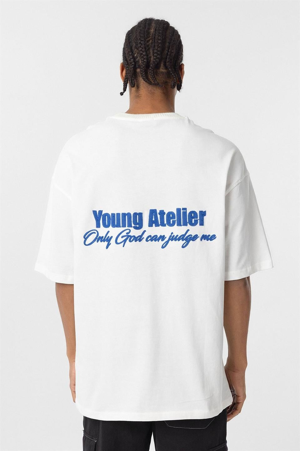 Oversized T-Shirt with Embroidery