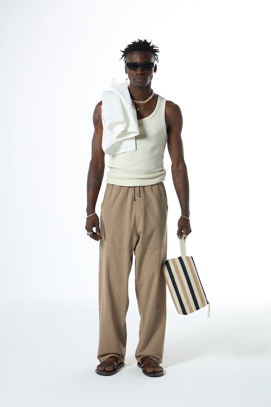 Baggy Linen Pants 40-804