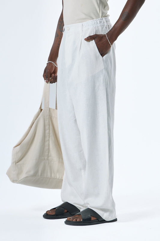 100% Linen Baggy Pants
