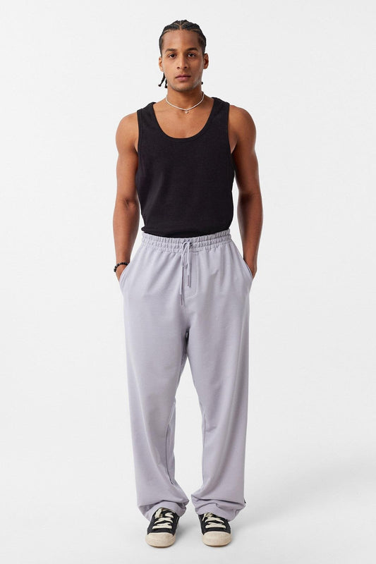 Basic Elastic-Waist Sweatpants