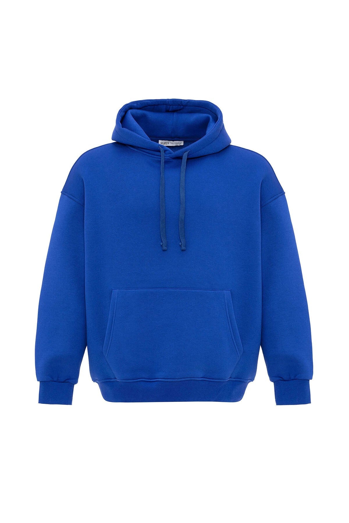 Basic Oversized Hooded Sweatshirt with Pockets