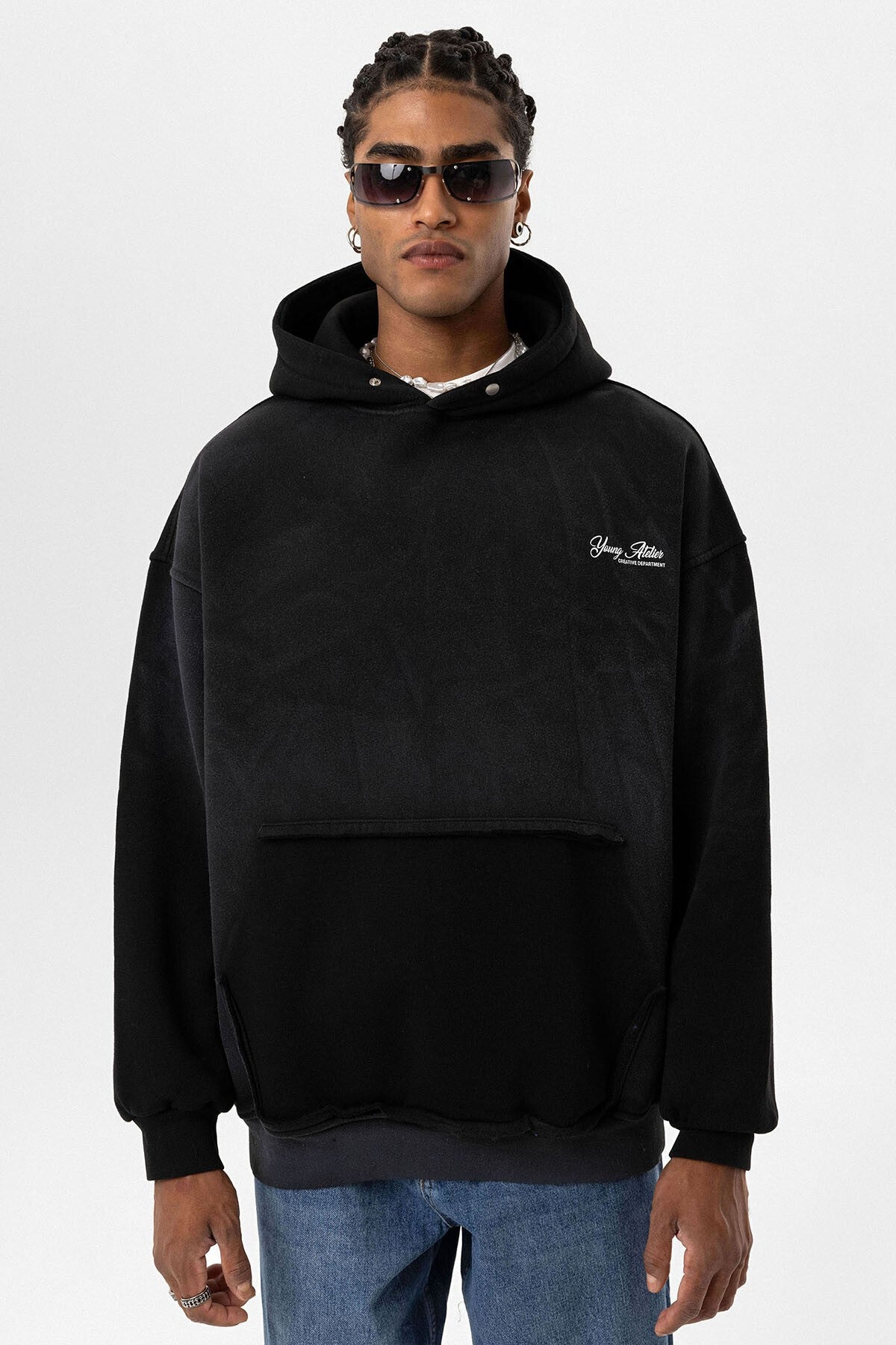 Oversized Hooded Sweatshirt (Machine Washable)
