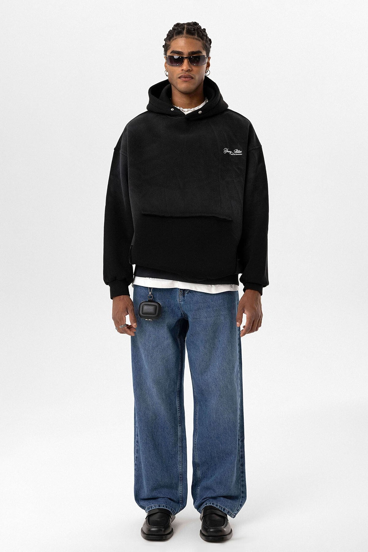 Oversized Hooded Sweatshirt (Machine Washable)