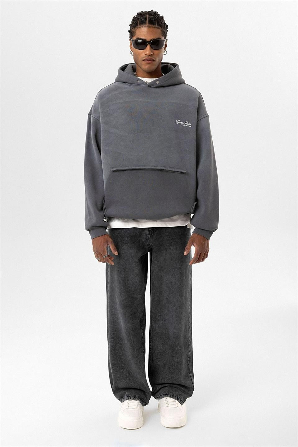 Oversized Hooded Sweatshirt (Machine Washable)
