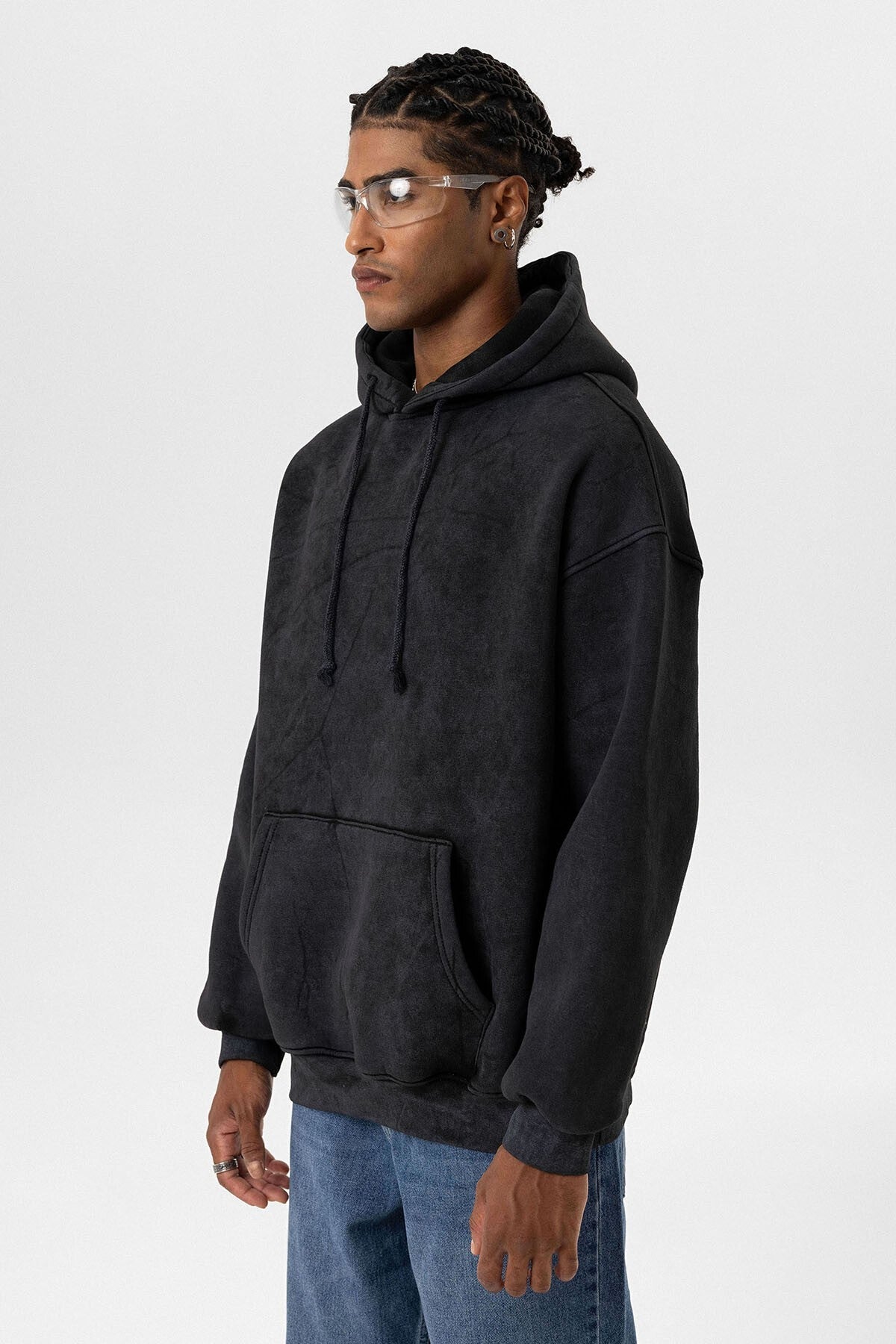 Basic Washed Oversized Sweatshirt