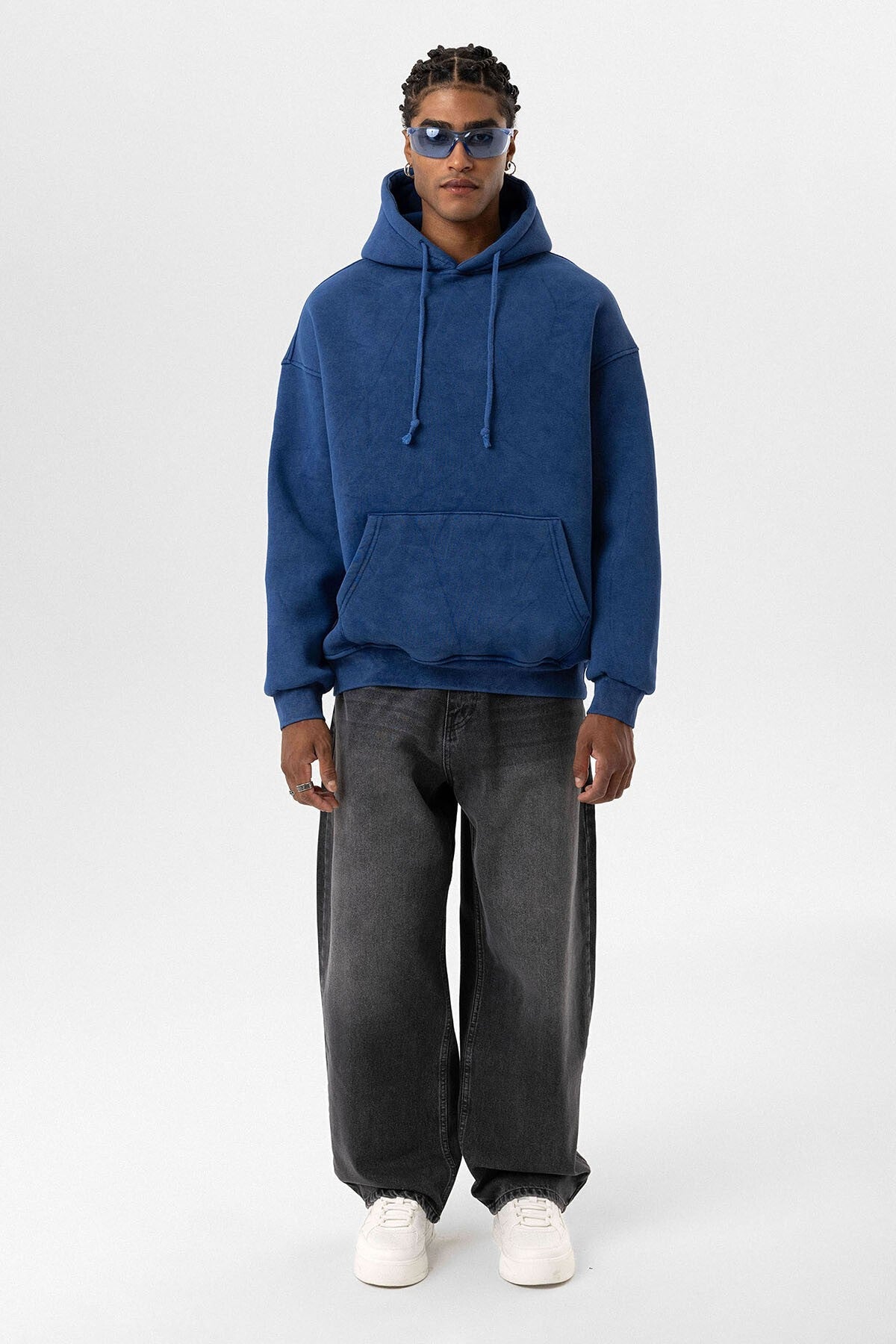 Basic Washed Oversized Sweatshirt
