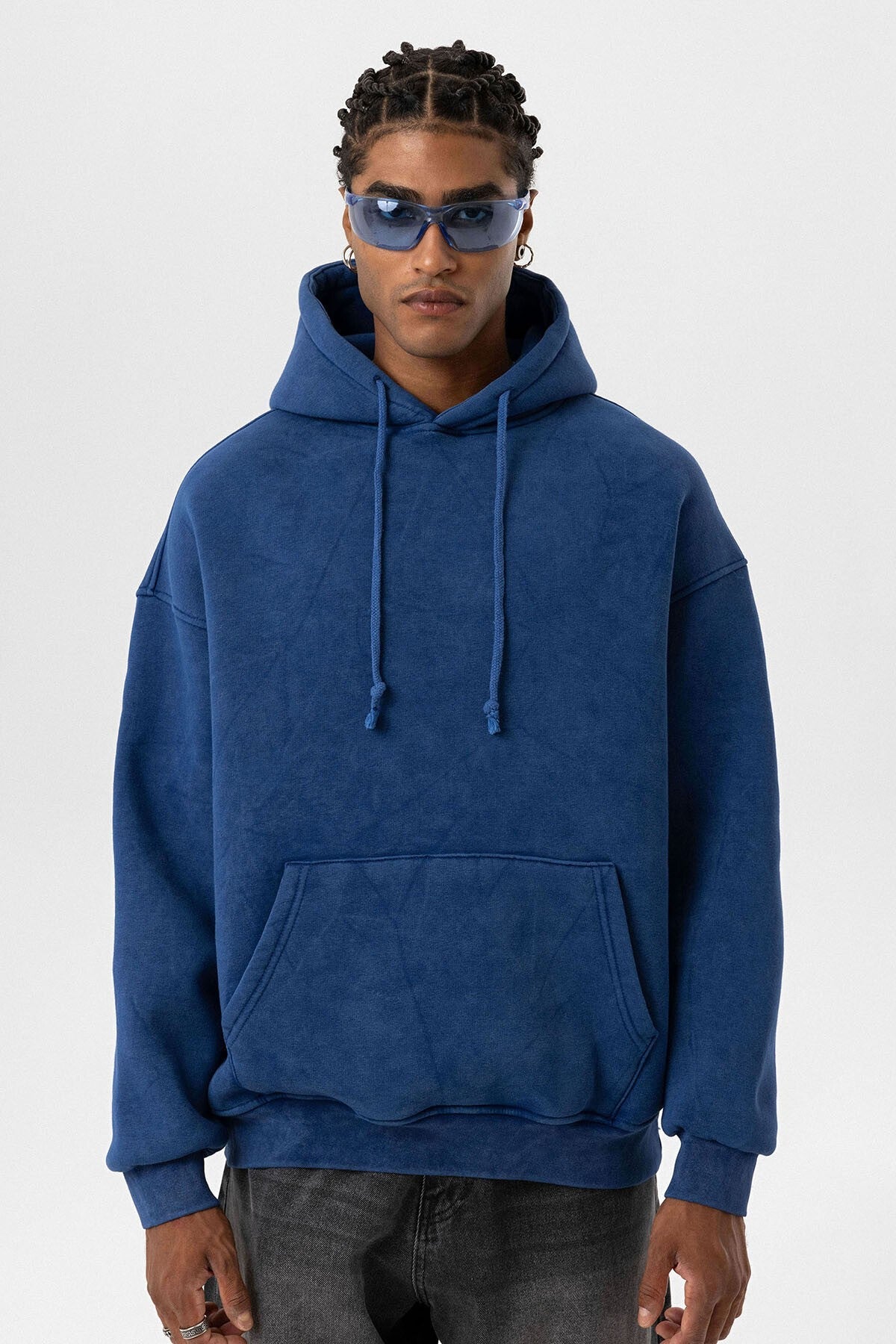 Basic Washed Oversized Sweatshirt