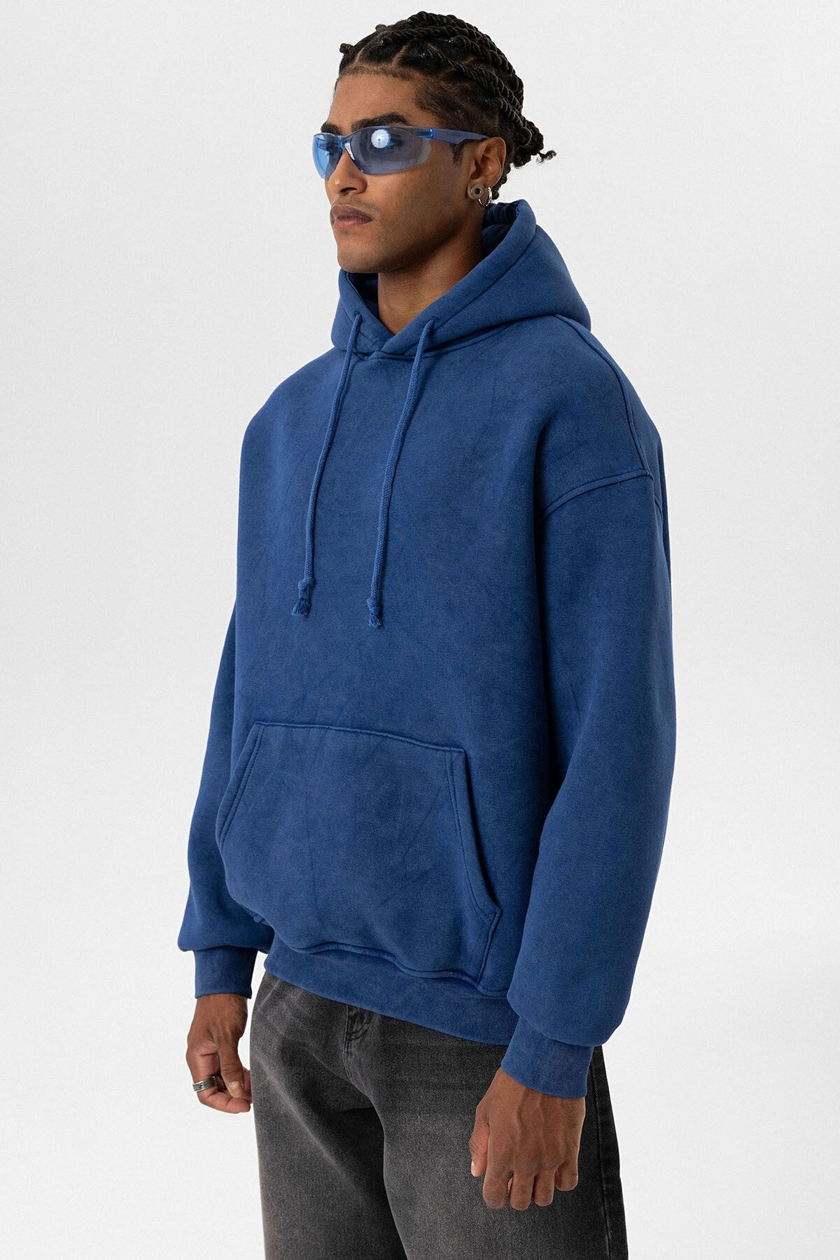 Basic Washed Oversized Sweatshirt