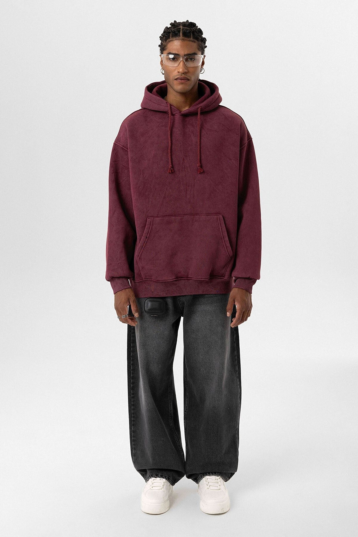 Basic Washed Oversized Sweatshirt