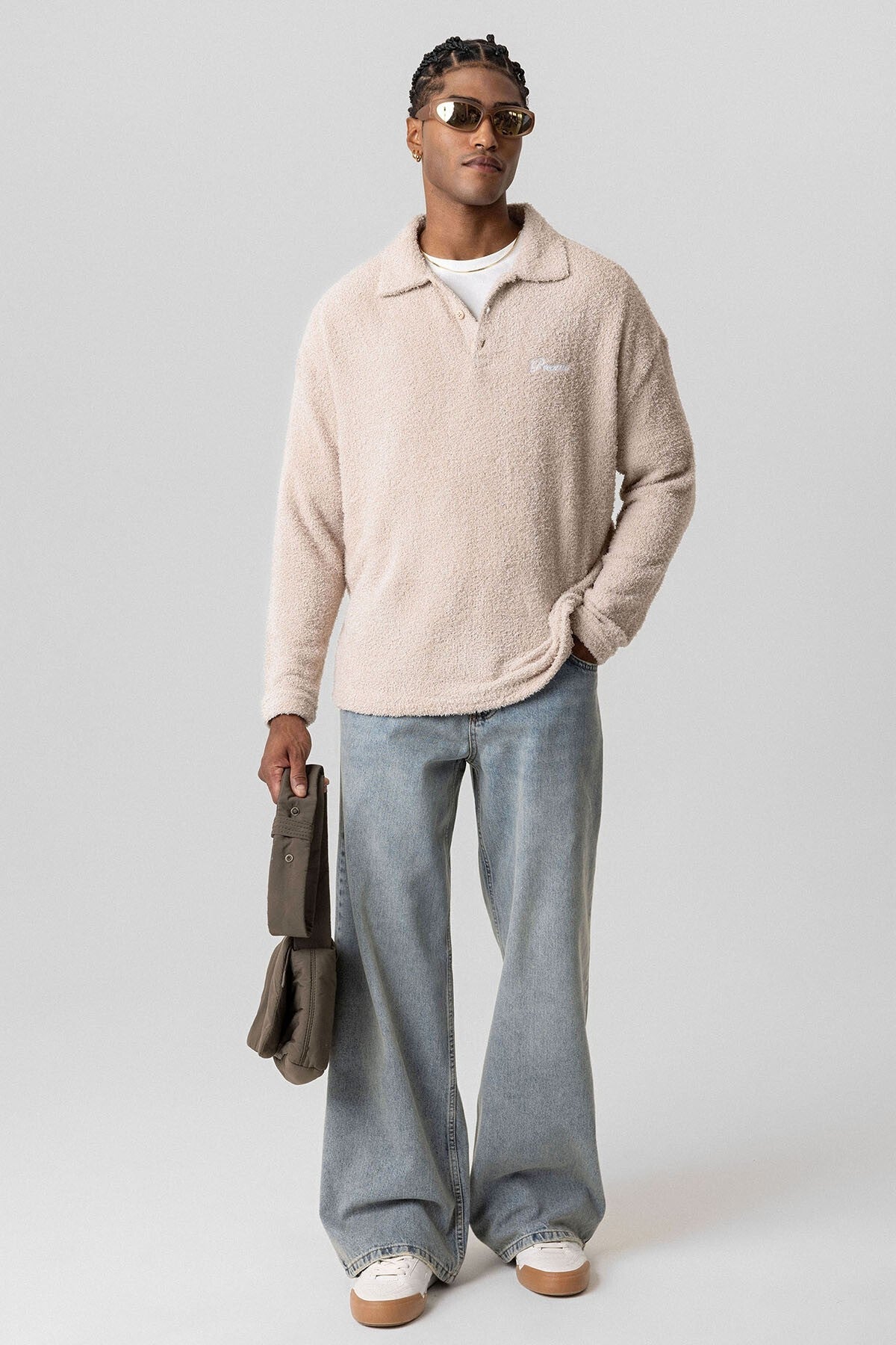 Printed Oversized Sweatshirt