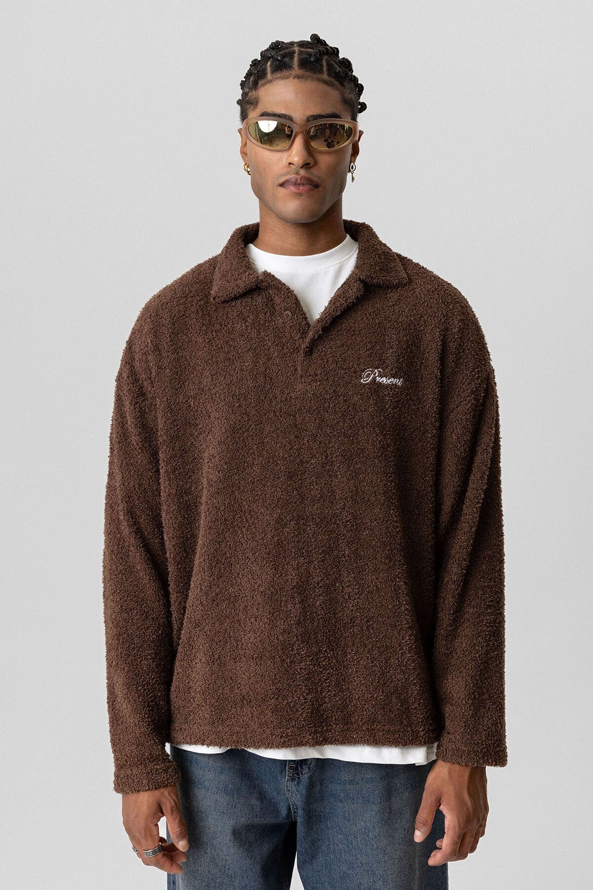 Printed Oversized Sweatshirt