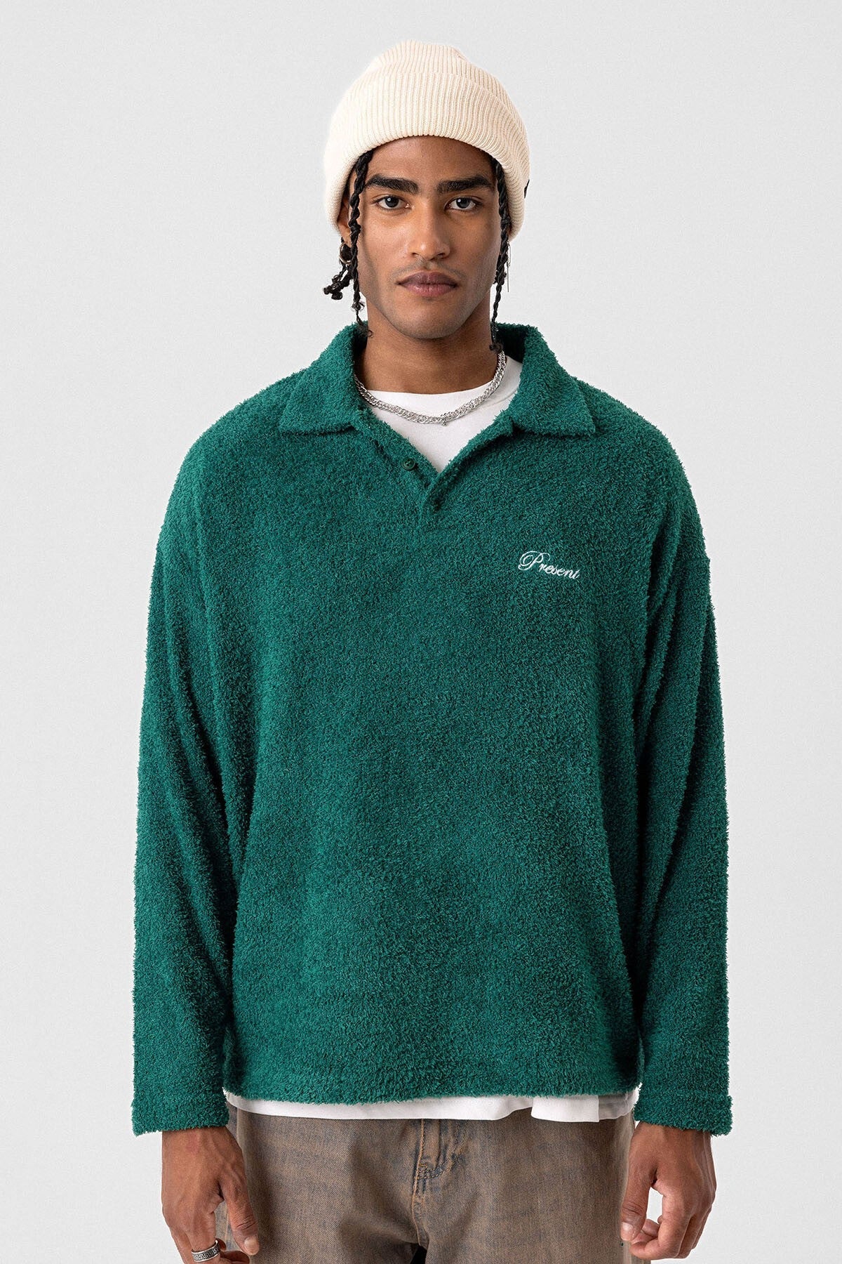 Printed Oversized Sweatshirt
