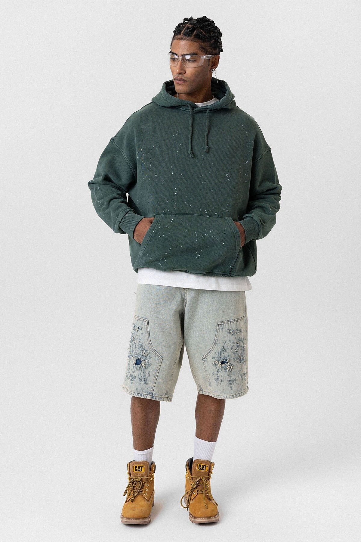 Premium Pre-Washed Oversized Hooded Sweatshirt