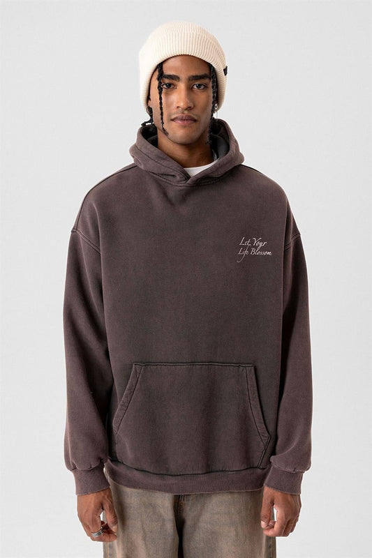 Oversized Sweatshirt with Detailed Print