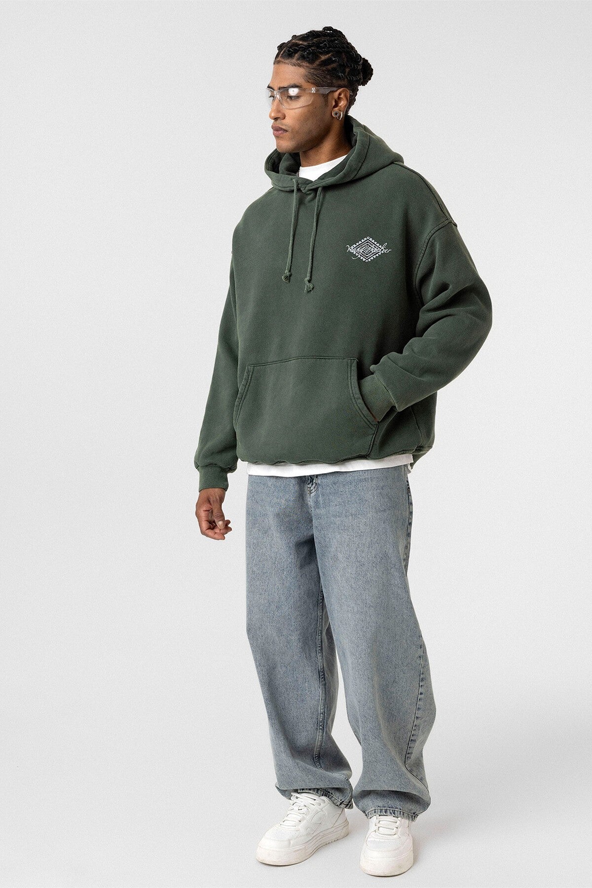 Oversized Sweatshirt with Back Print (Machine Washable)