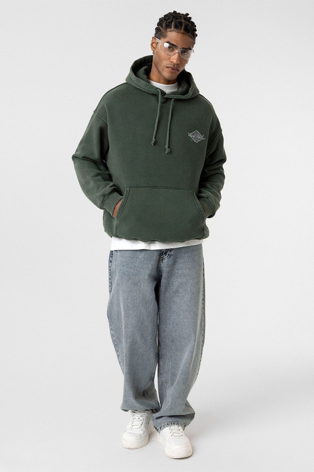 Oversized Sweatshirt with Back Print (Machine Washable)