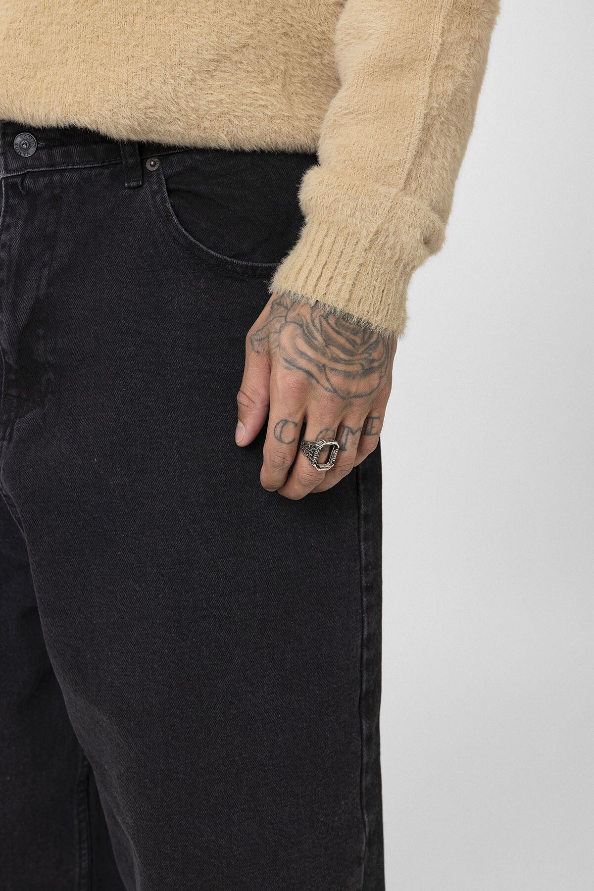 Super Baggy Fit Jeans V100-01