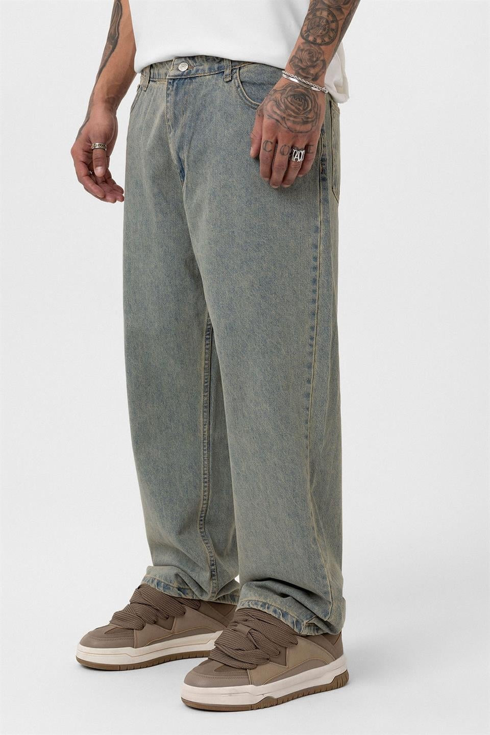 Baggy Fit Jeans V100-02