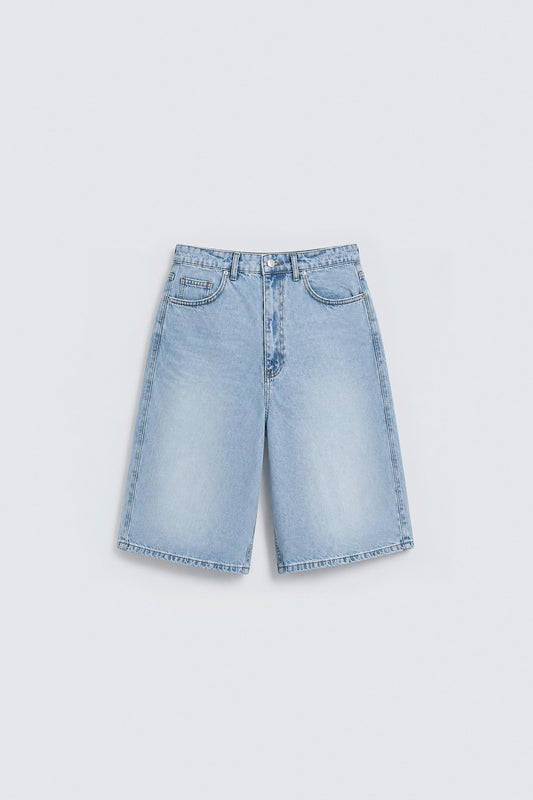 Bermuda Denim Shorts
