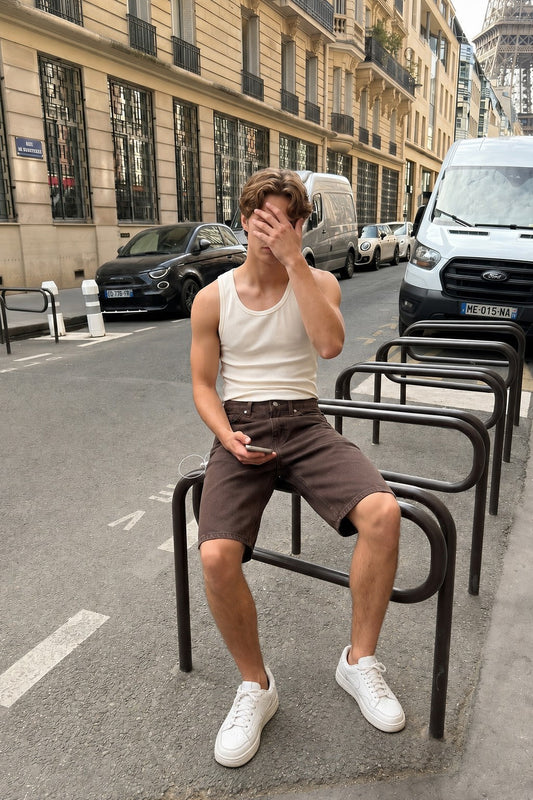 Bermuda Denim Shorts
