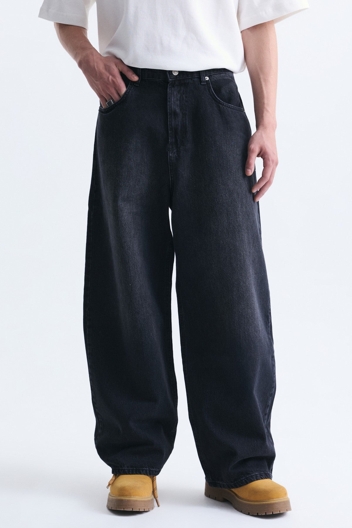 New Baggy Washed Jeans