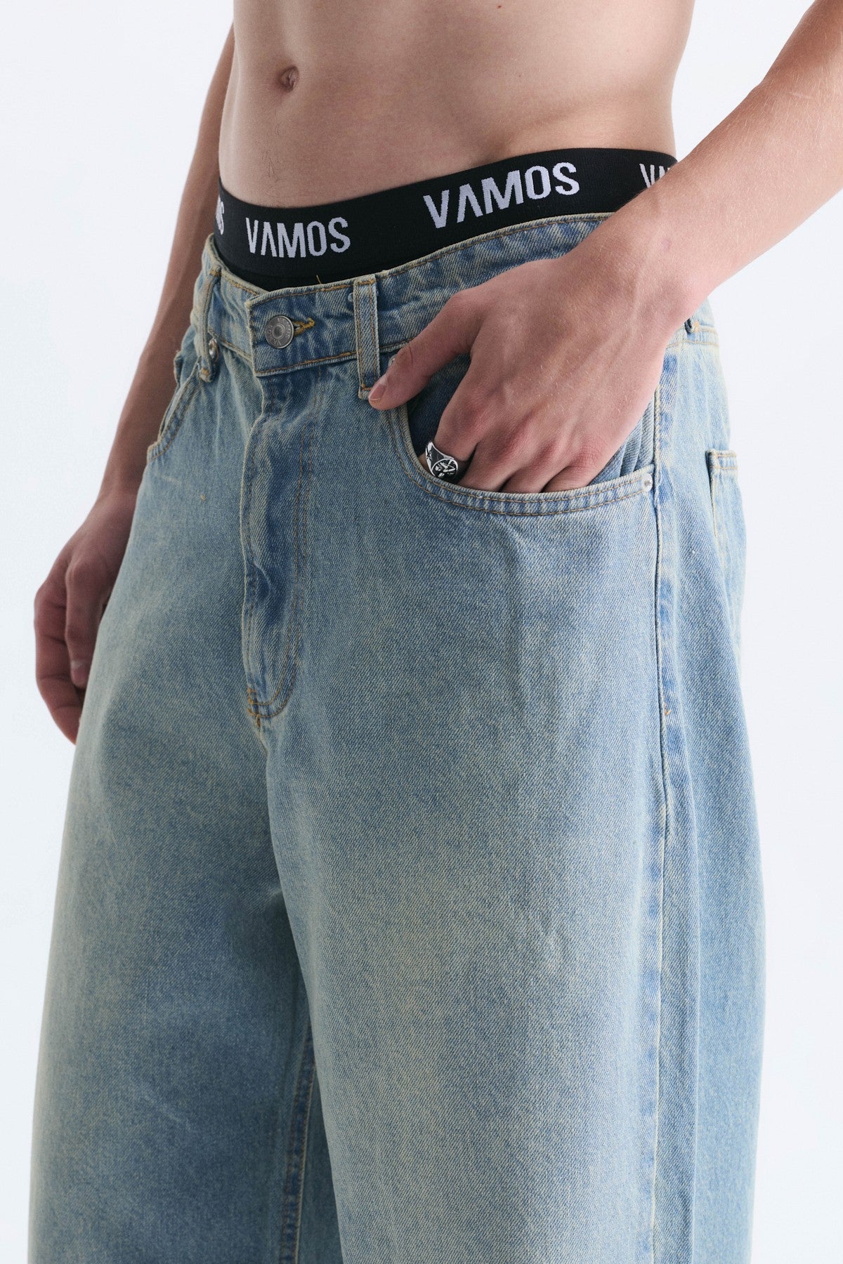 New Baggy Washed Jeans