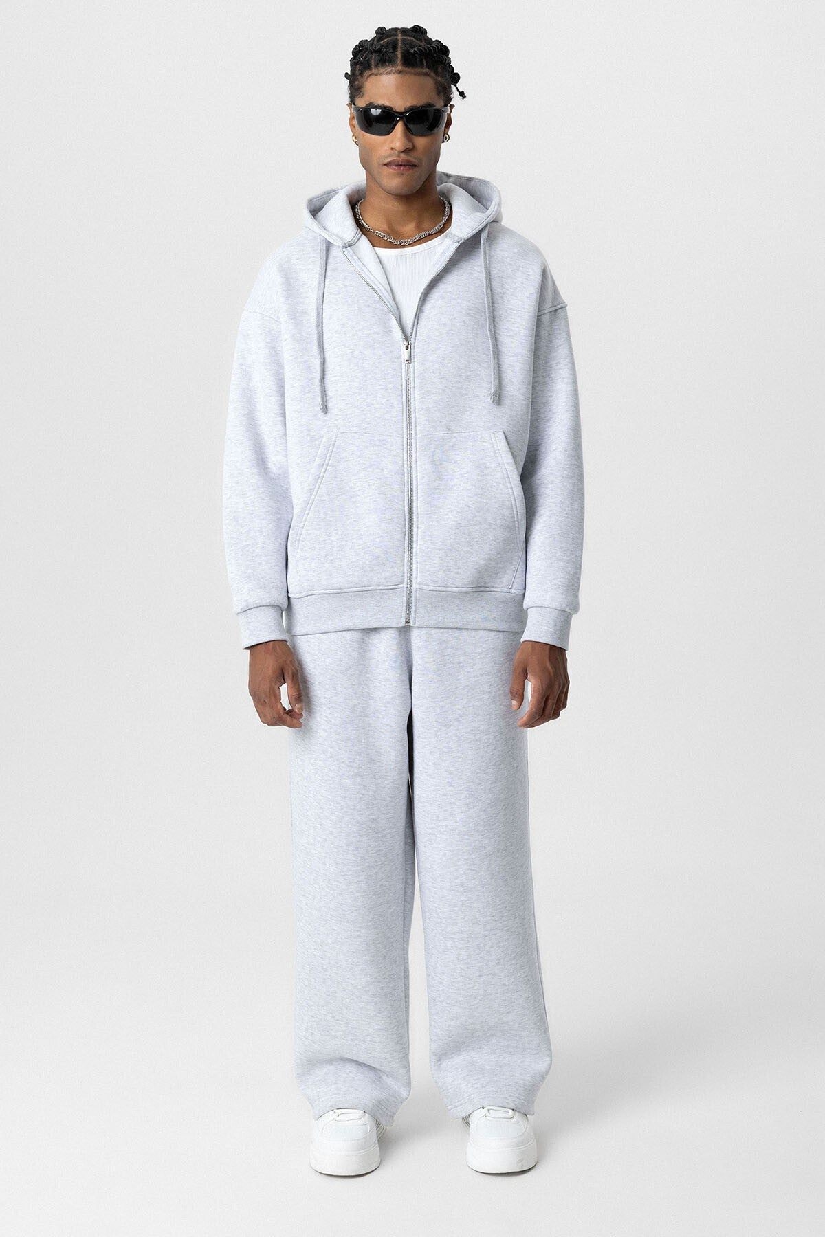 Basic Oversized Sweatsuit Set