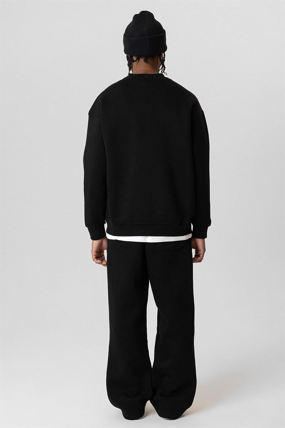 Basic Oversized Sweatsuit Set