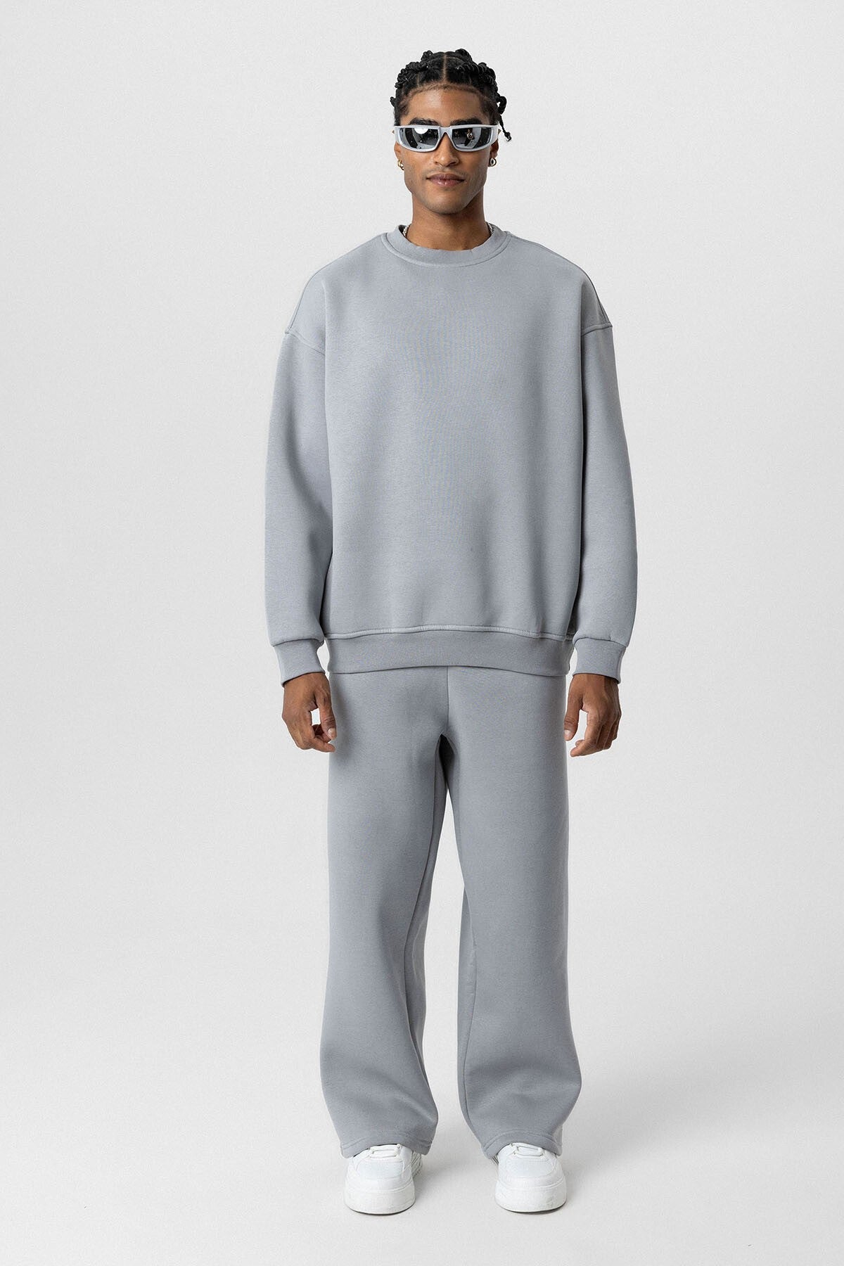 Basic Oversized Sweatsuit Set