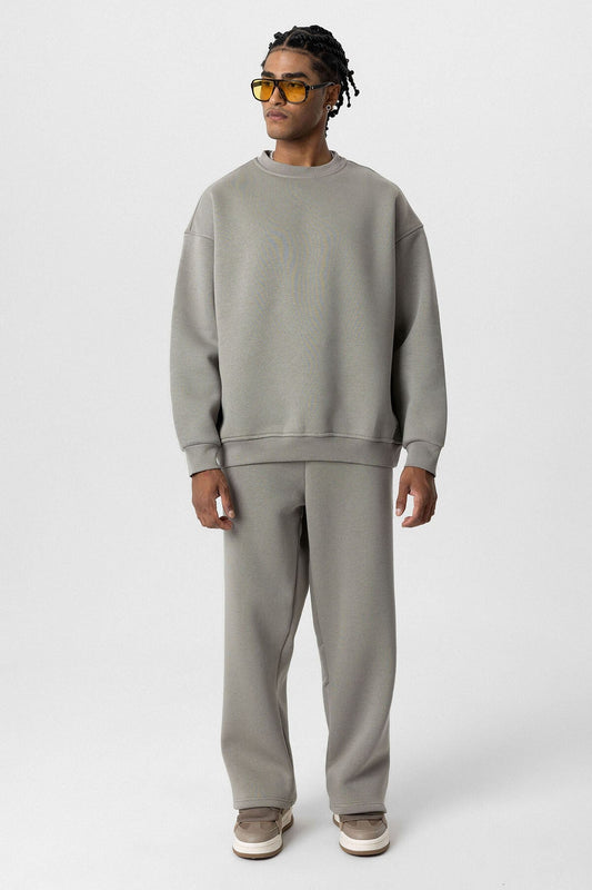 Basic Oversized Sweatsuit Set