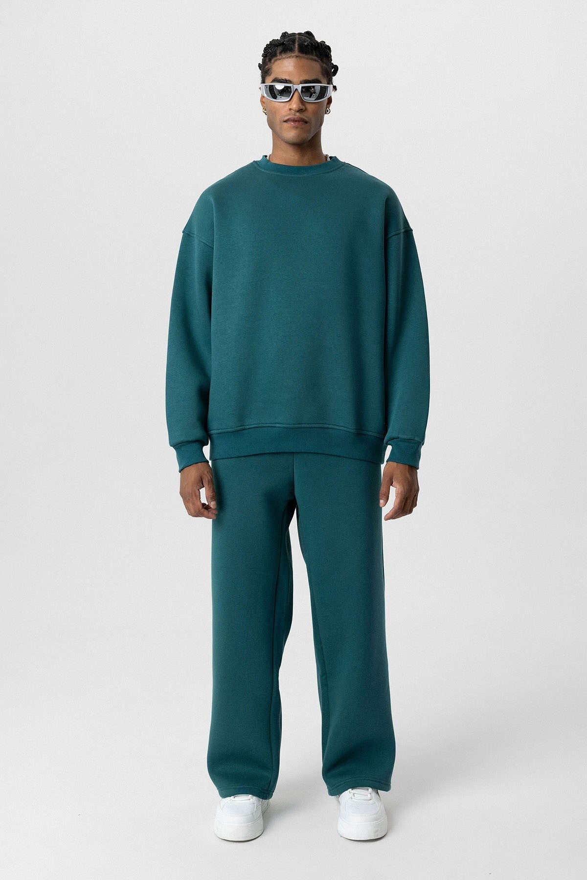 Basic Oversized Sweatsuit Set