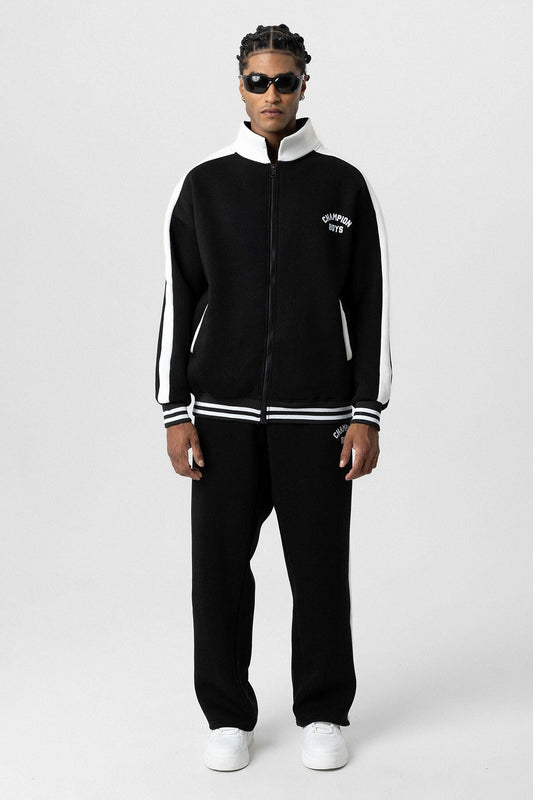 Printed Oversized Sweatsuit Set