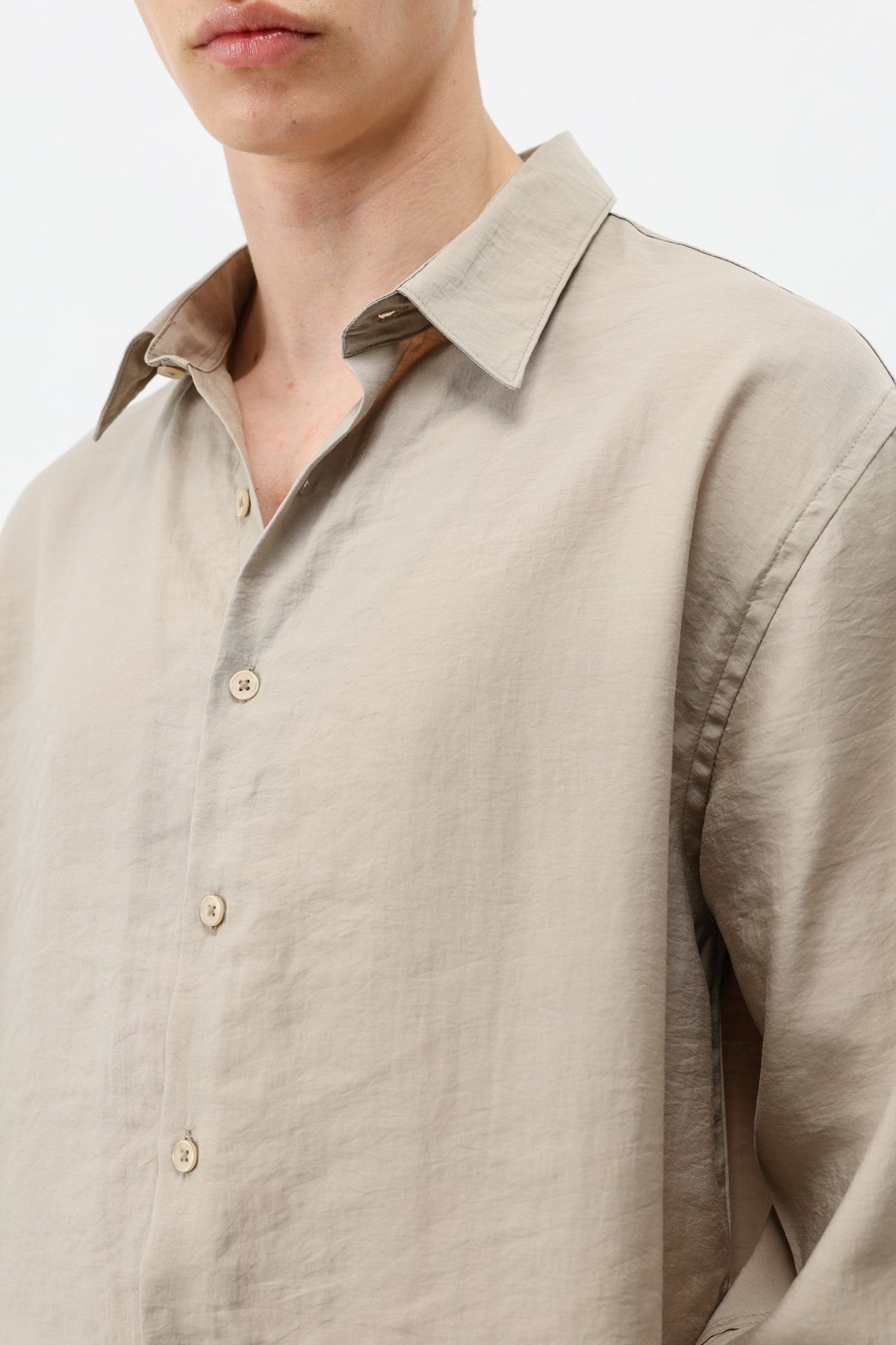 Oversized Modal Shirt