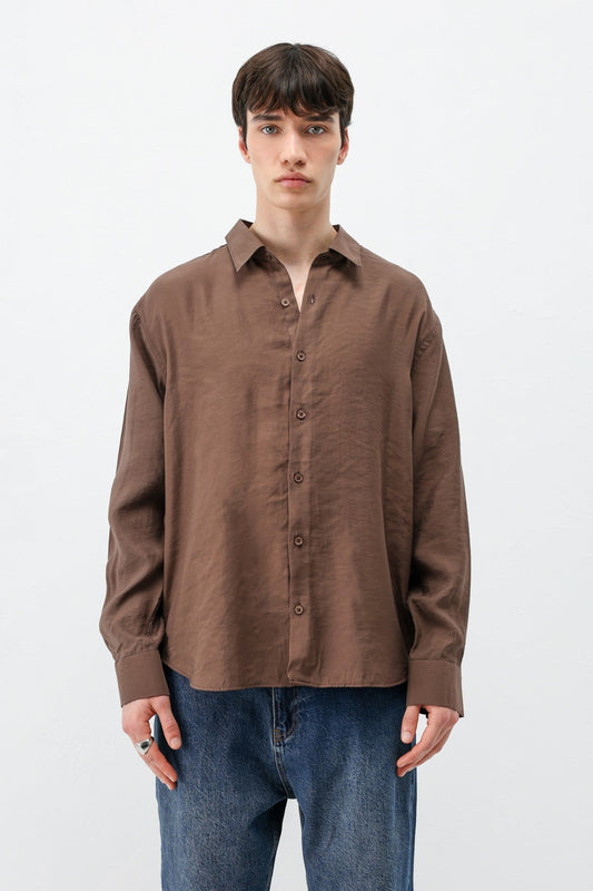 Oversized Modal Shirt