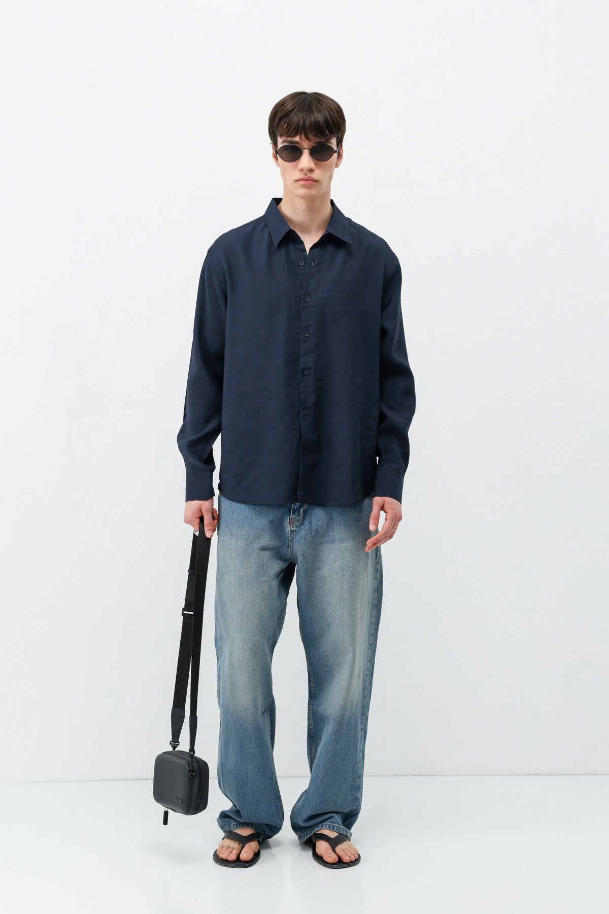 Oversized Modal Shirt