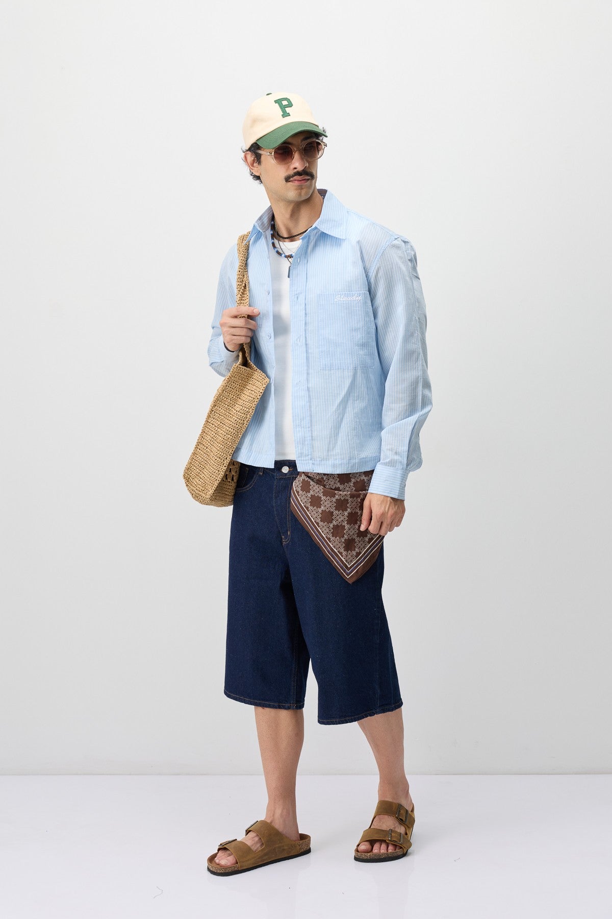 Long-Sleeved Boxyfit Shirt with Pockets