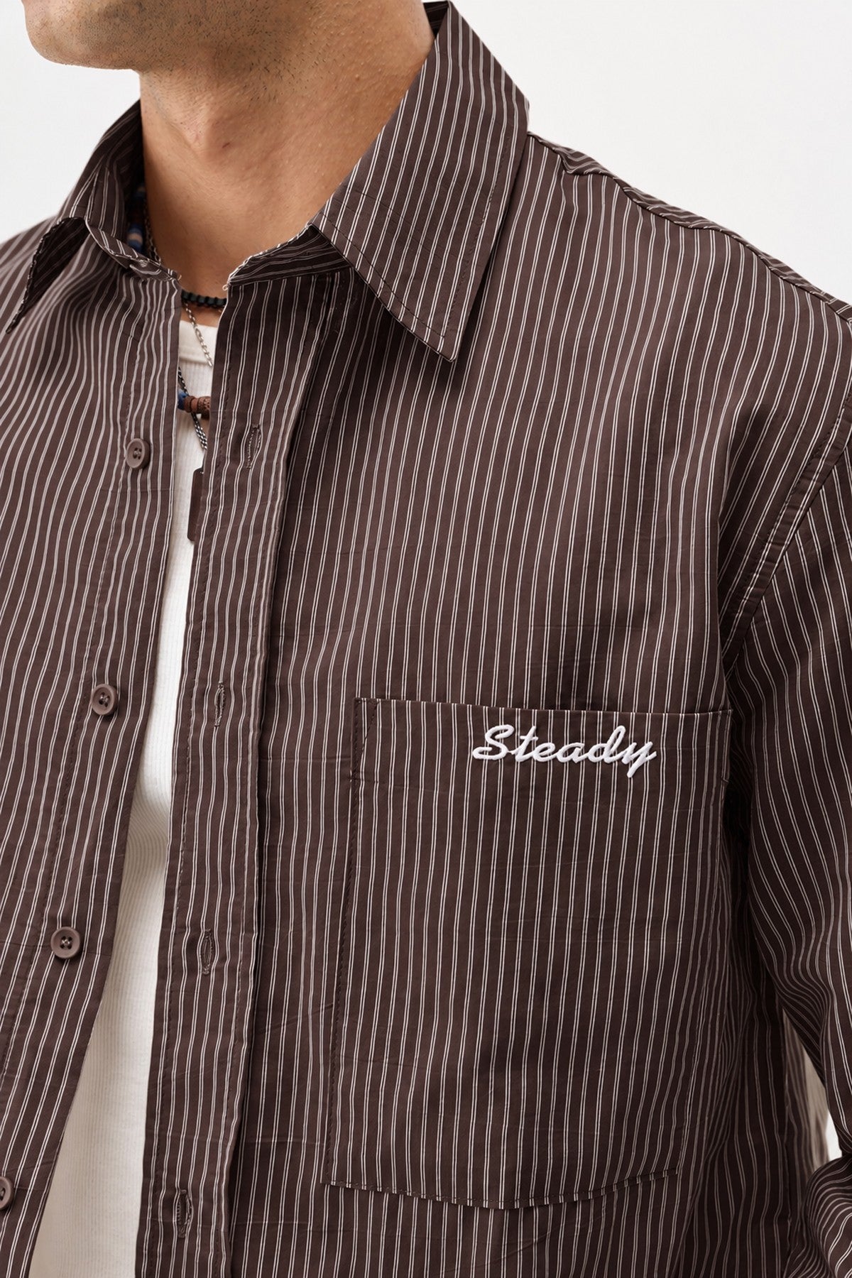 Long-Sleeved Boxyfit Shirt with Pockets