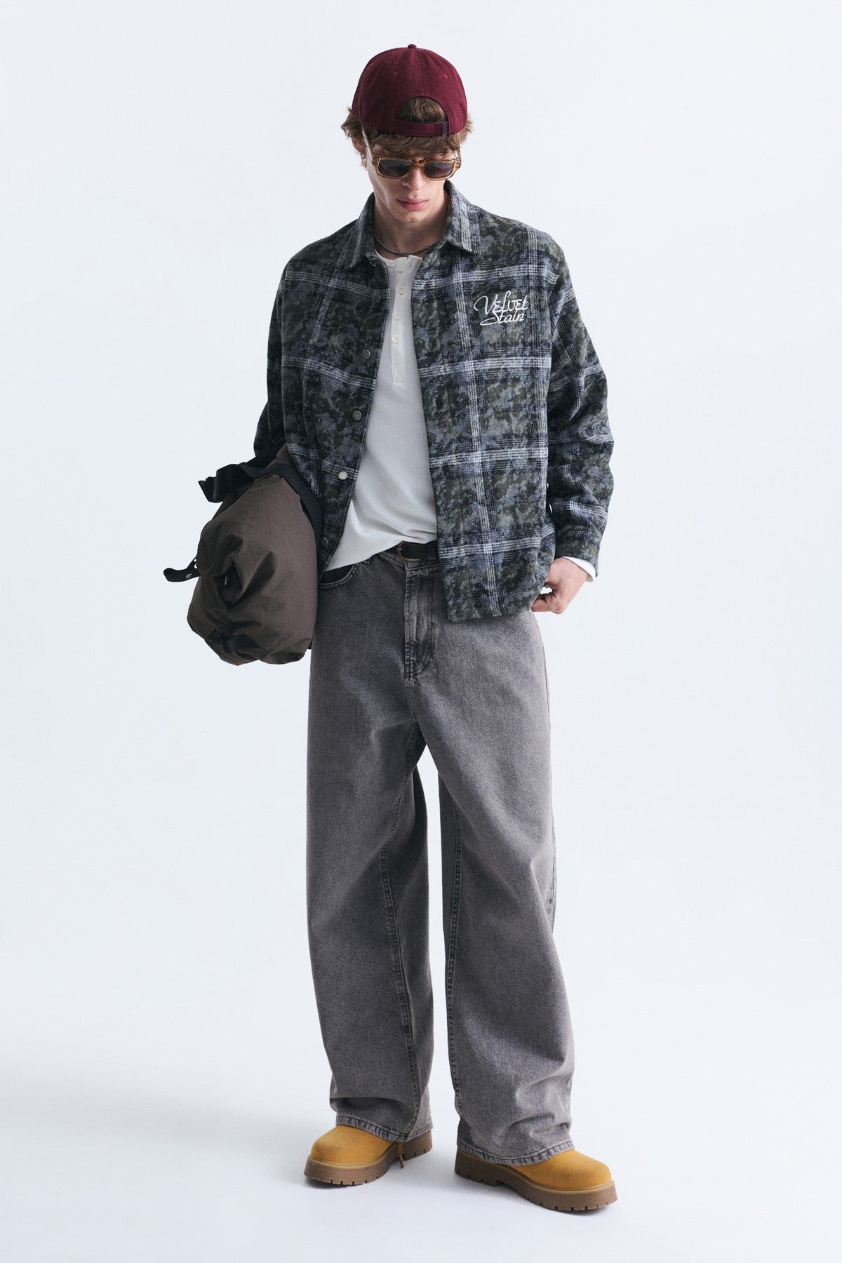 Oversized Checkered Shirt